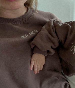 MOM Sweater I cozy cacao