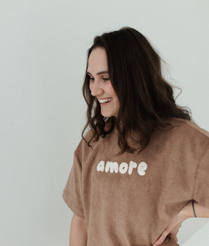 MOM Shirt croped l Grand Amore