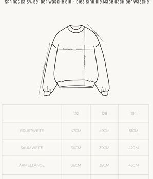 Schulkind Sweater verschiedene Farben